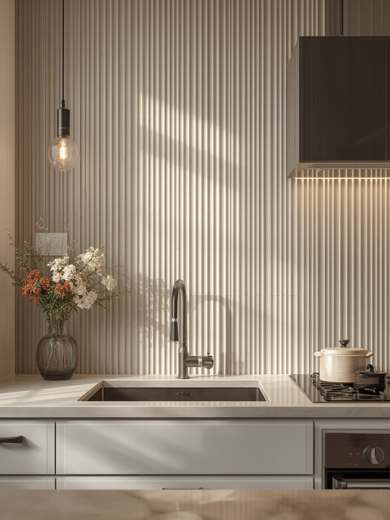 fluted tile backsplash - Illustration 3