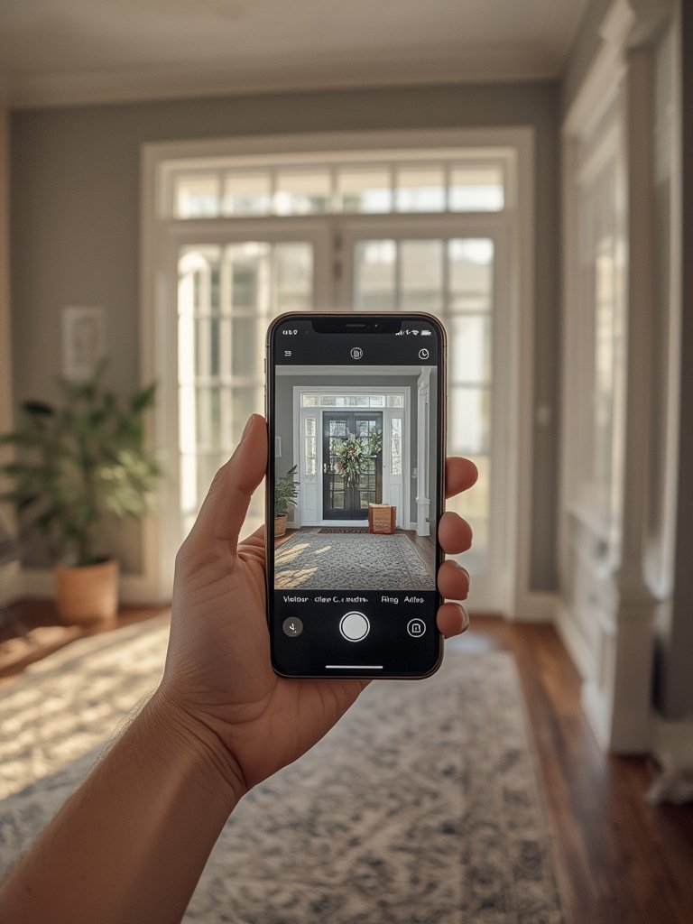 Ring Doorbell in action