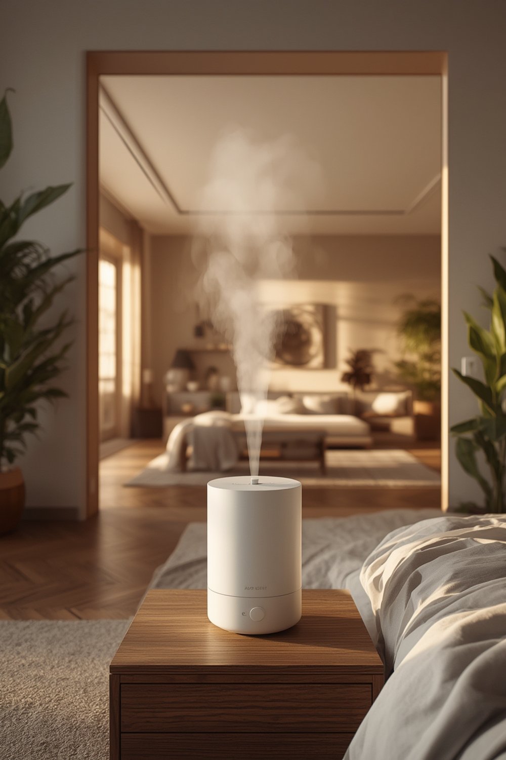 smart humidifier product view